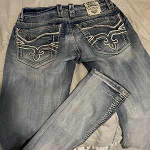Mens Rock Revival size 29 skinny jeans